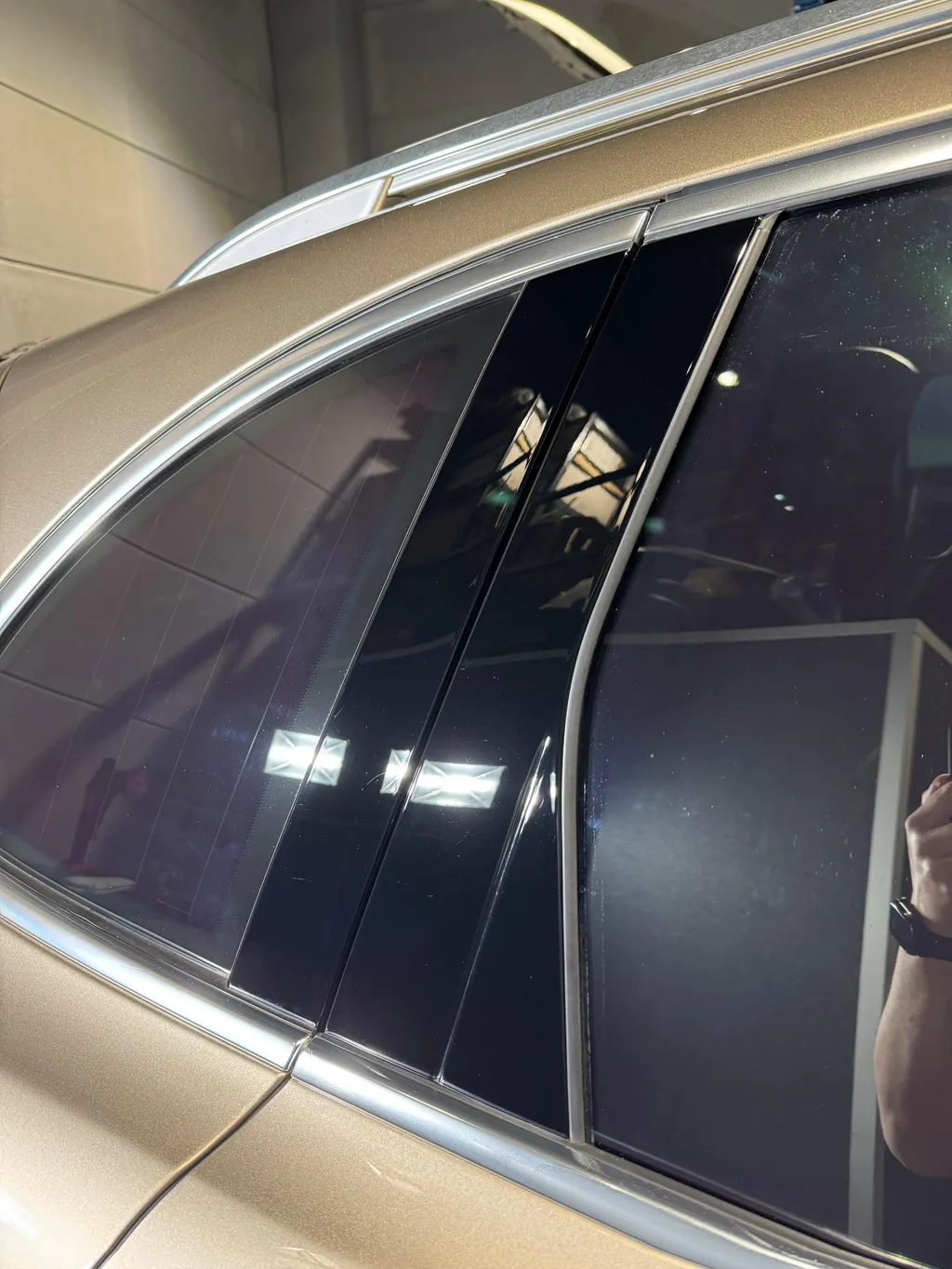 Tiefe Kratzerentfernung Kotflügel Detail Pinneberg